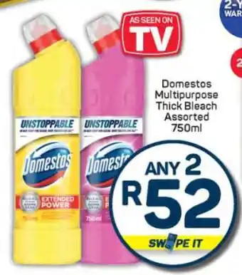 Pick n Pay Domestos Multipurpose Thick Bleach Assorted 750ml offer