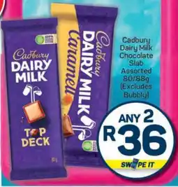 Pick n Pay Cadbury Dairy Milk Chocolate Slab offer