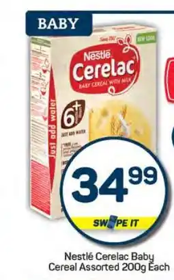 Pick n Pay Nestlé Cerelac Baby Cereal Assorted 200g offer