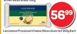 Pick n Pay Lancewood Processed Cheese Slices Assorted 350g offer
