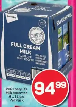 Pick n Pay PnP Long Life Milk Assorted offer