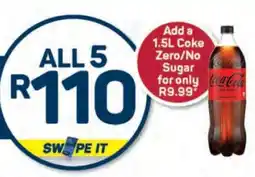 Pick n Pay 1.5L Coke Zero/No Sugar offer