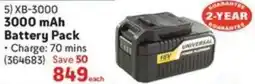 Makro RYOBI 3000 mAh Battery Pack offer