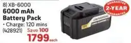 Makro RYOBI 6000 mAh Battery Pack offer