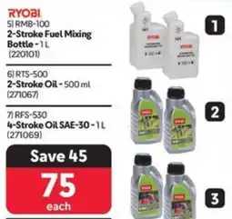 Makro RYOBI 4-Stroke Oil SAE-30 offer