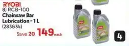 Makro RYOBI Chainsaw Bar Lubrication offer