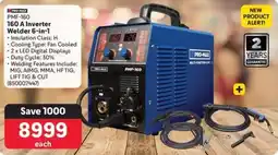 Makro PRO-MAX 160 A Inverter Welder 6-in-1 offer
