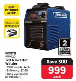 Makro PRO-MAX 120 A Inverter Welder offer