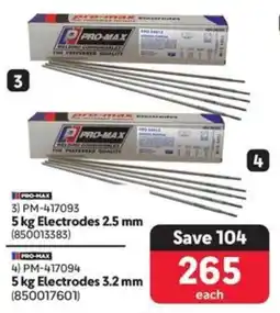 Makro PRO-MAX Electrodes offer