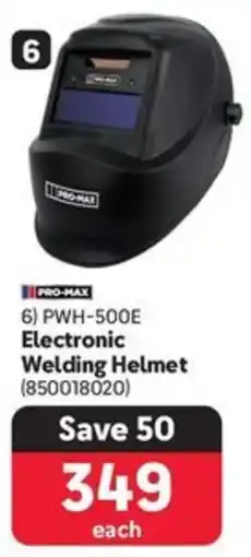 Makro PRO-MAX Electronic Welding Helmet offer