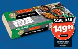 Checkers Eskort Frozen Snack Time Platter offer
