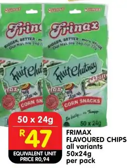 Shoprite Frimax flavoured chips offer
