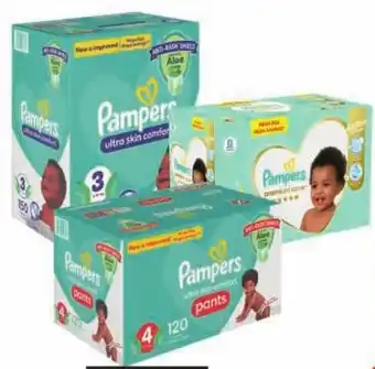 Checkers Pampers Mega Box Premium Care/ Active Baby Nappies/ Pants offer