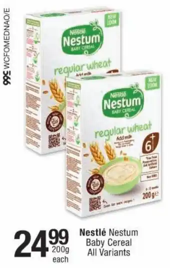 Checkers Nestlé Nestum Baby Cereal All Variants offer