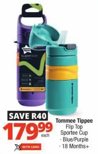 Checkers Tommee Tippee Flip Top Sportee Cup offer