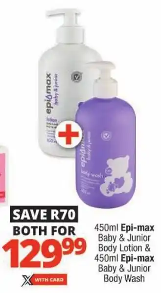 Checkers Both for 129.99 offer