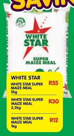Shoprite White star super maize meal offer