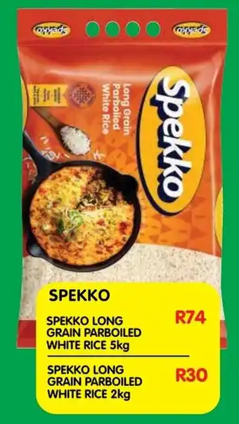 Shoprite Spekko long grain parboiled white rice offer