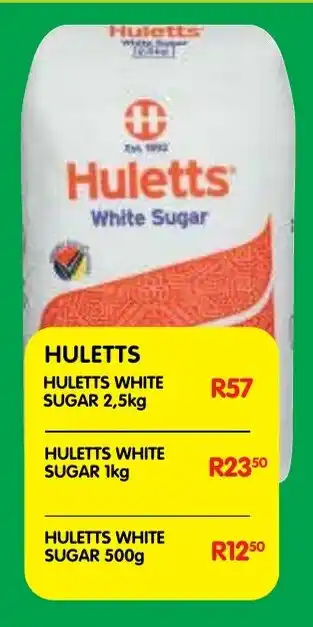 Shoprite Huletts White Sugar offer