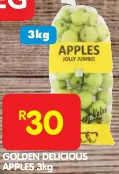 Shoprite Golden delicious apples offer