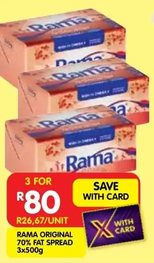 Rama original 70% fat spread