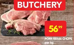 Shoprite Pork braai chops offer