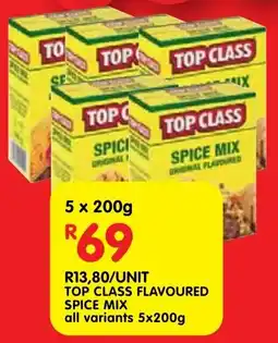 Shoprite Top class flavoured spice mix offer
