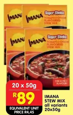 Shoprite Imana stew mix offer
