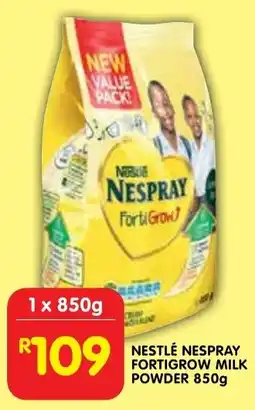 Shoprite Nestlé nespray fortigrow milk powder offer