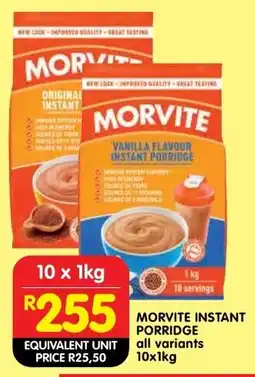 Shoprite Morvite instant porridge offer