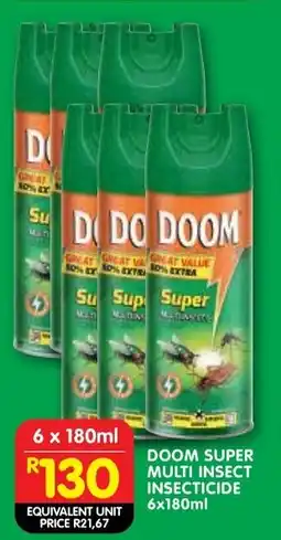 Shoprite Doom super multi insect insecticide offer