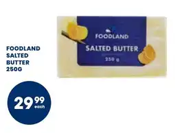 Econo Foods Foodland salted butter offer
