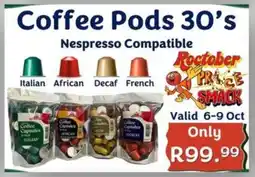 Foodeez Coffee Pods offer