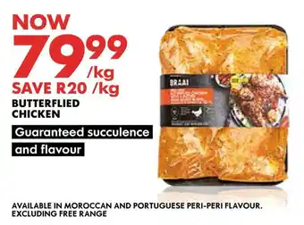 Woolworths Butterflied chicken offer