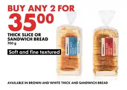 Woolworths Thick slice or sandwich bread offer
