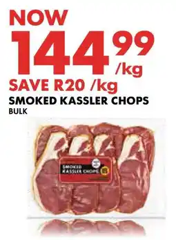 Woolworths Smoked kassler chops bulk offer