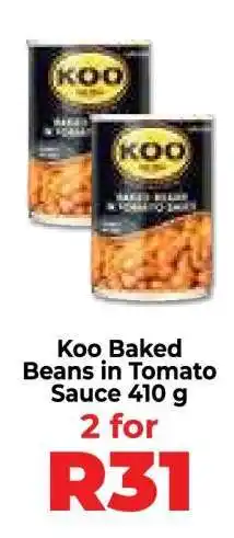 Food Lover's Market Koo Baked Beans In Tomato Sauce 410 g offer