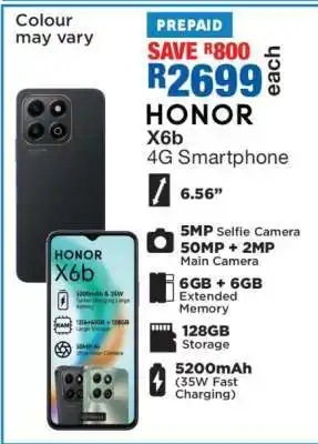 OK Furniture HONOR X6b 4G Smartphone offer