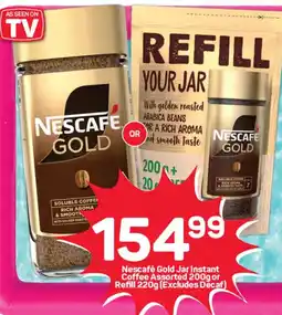 Pick n Pay Hypermarket Nescafé Gold Jar Instant Coffee Assorted or Refill offer