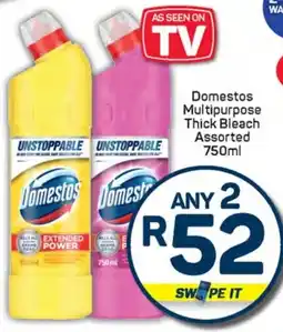 Pick n Pay Hypermarket Domestos Multipurpose Thick Bleach Assorted offer