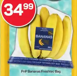 Pick n Pay Hypermarket PnP Bananas Freshtec Bag offer