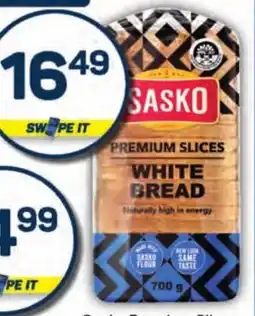 Pick n Pay Hypermarket Sasko Premium Slices White Bread offer