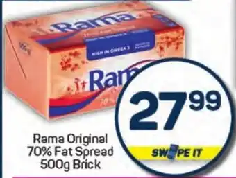 Pick n Pay Hypermarket Rama Original 70% Fat Spread Brick offer