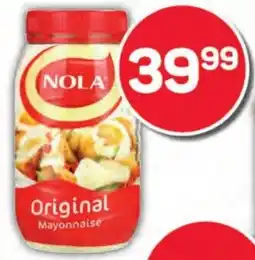 Pick n Pay Hypermarket Nola Original, Sweet & Creamy, Creamy Style or Tangy Mayonnaise offer