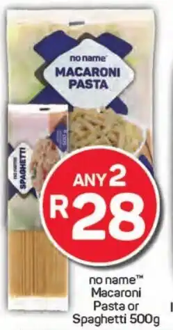 Pick n Pay Hypermarket no name Macaroni Pasta or Spaghetti offer