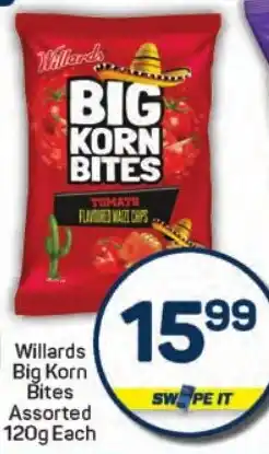 Pick n Pay Hypermarket Willards Big Korn Bites Assorted offer