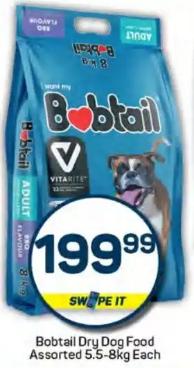 Pick n Pay Hypermarket Bobtail Dry Dog Food Assorted offer