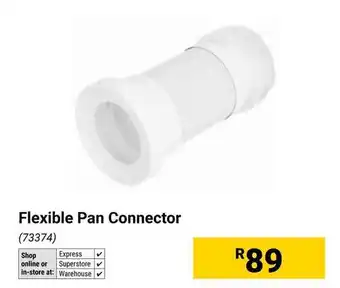 Builders Warehouse Flexible Pan Connector offer