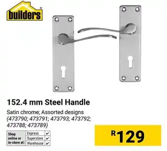 Builders Warehouse Builders Steel Handle offer