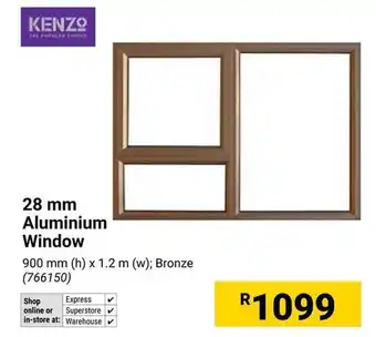 Builders Warehouse Kenzo Aluminium Window offer